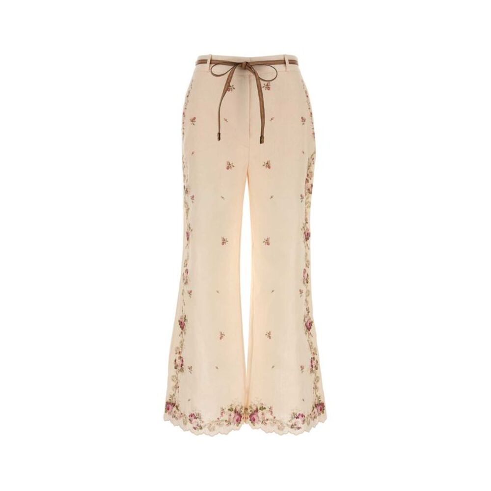 Zimmermann Women Printed Linen Patience Pant